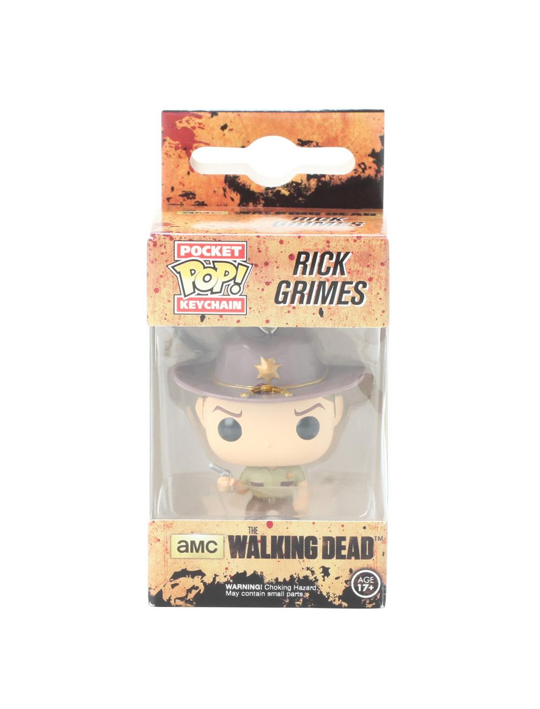 Funko The Walking Dead Pocket Pop! Rick Grimes Key Chain, , hi-res