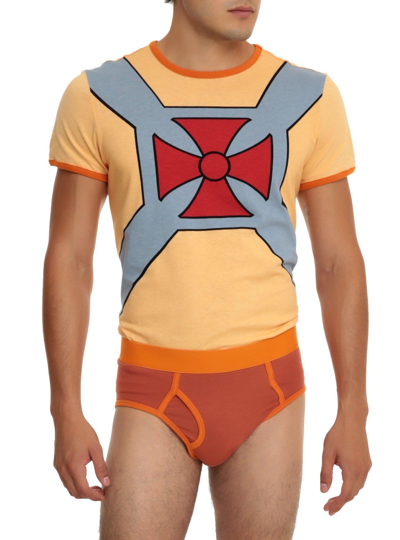 Underoos Boys' Superhero Underwear Shirt Set