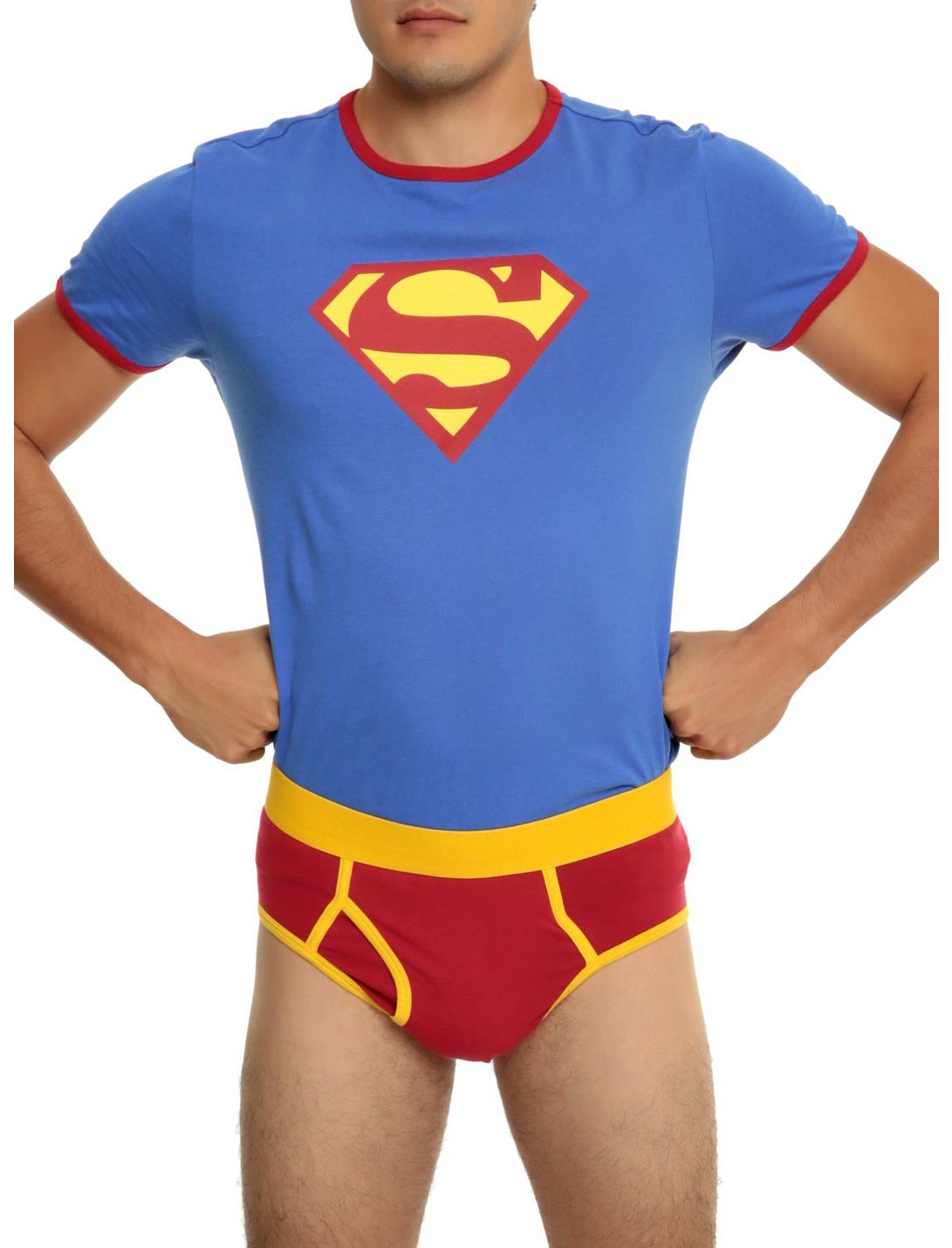 Underoos DC Comics Superman Guys Underwear Set, BLACK, hi-res