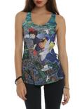 Studio Ghibli Her Universe Kiki's Delivery Service Flying Over City Girls Tank Top, , hi-res