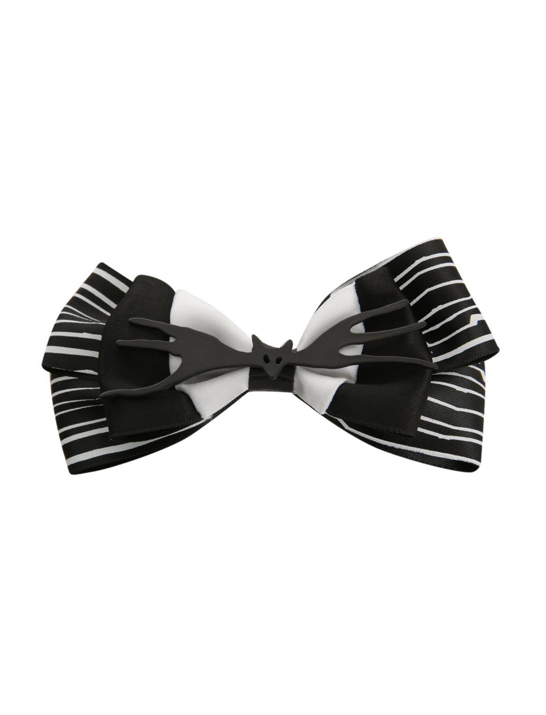 Jack and Sally Nightmare bow by Inspired Bows