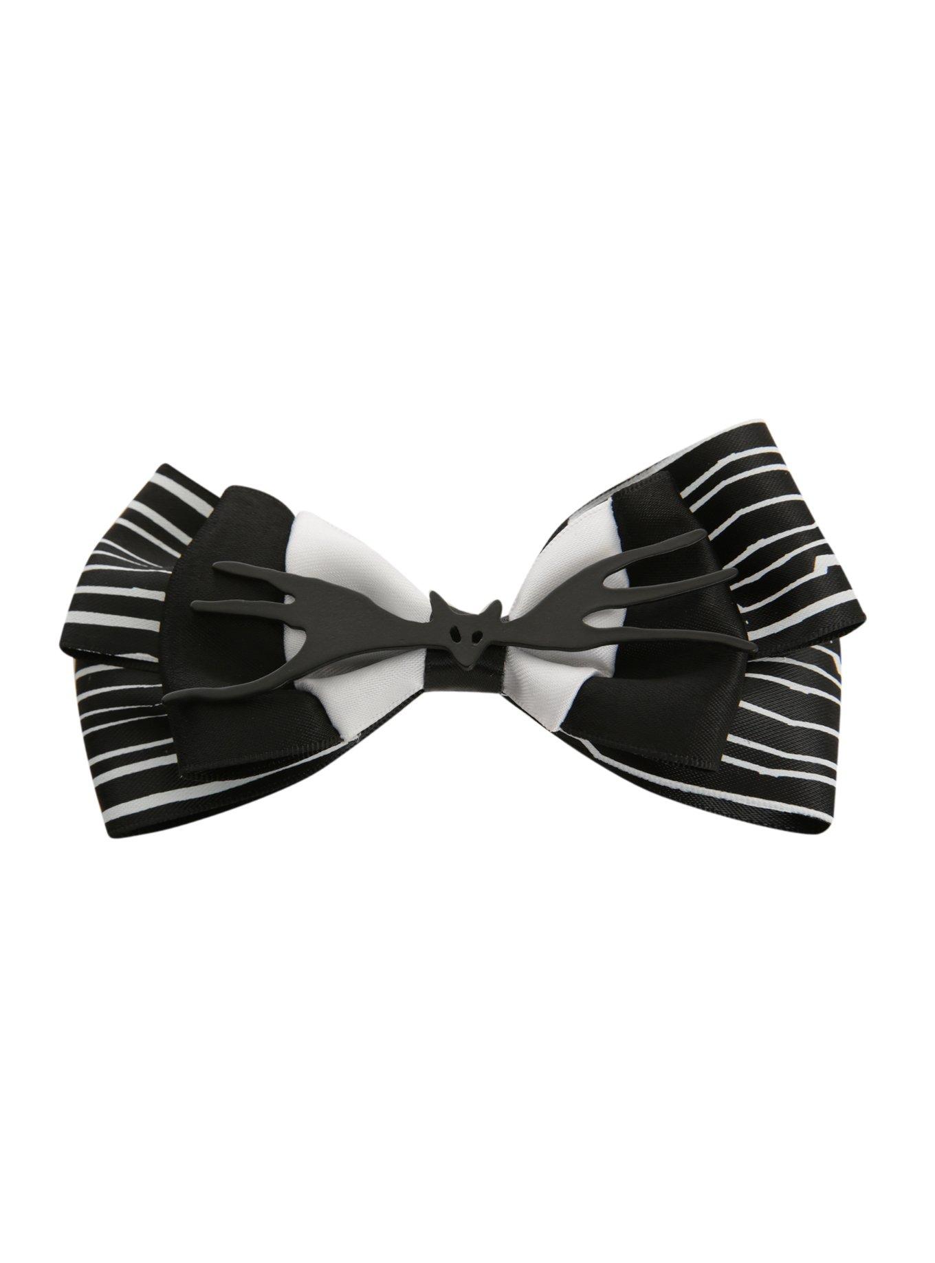 The Nightmare Before Christmas Jack Skellington Cosplay Hair Bow, , hi-res