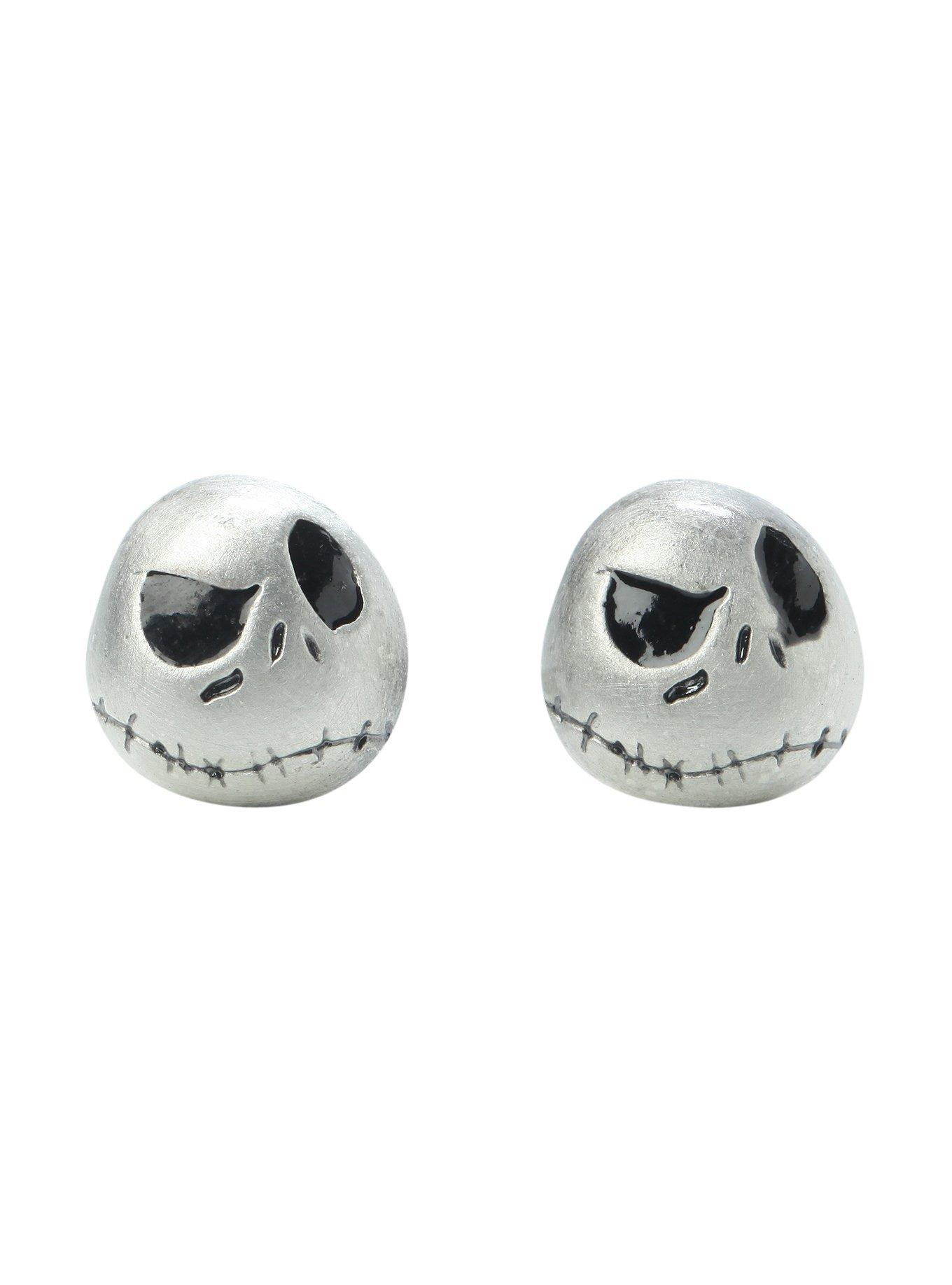 The Nightmare Before Christmas Jack Stud Earrings Hot Topic