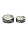The Nightmare Before Christmas His And Hers Ring Set, , hi-res