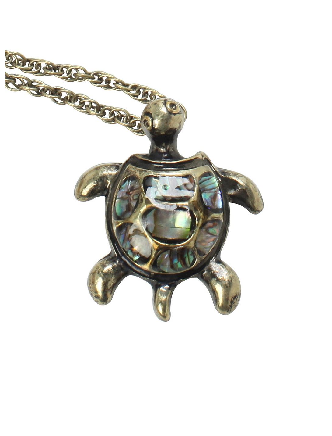 LOVEsick Opal Turtle Necklace, , hi-res