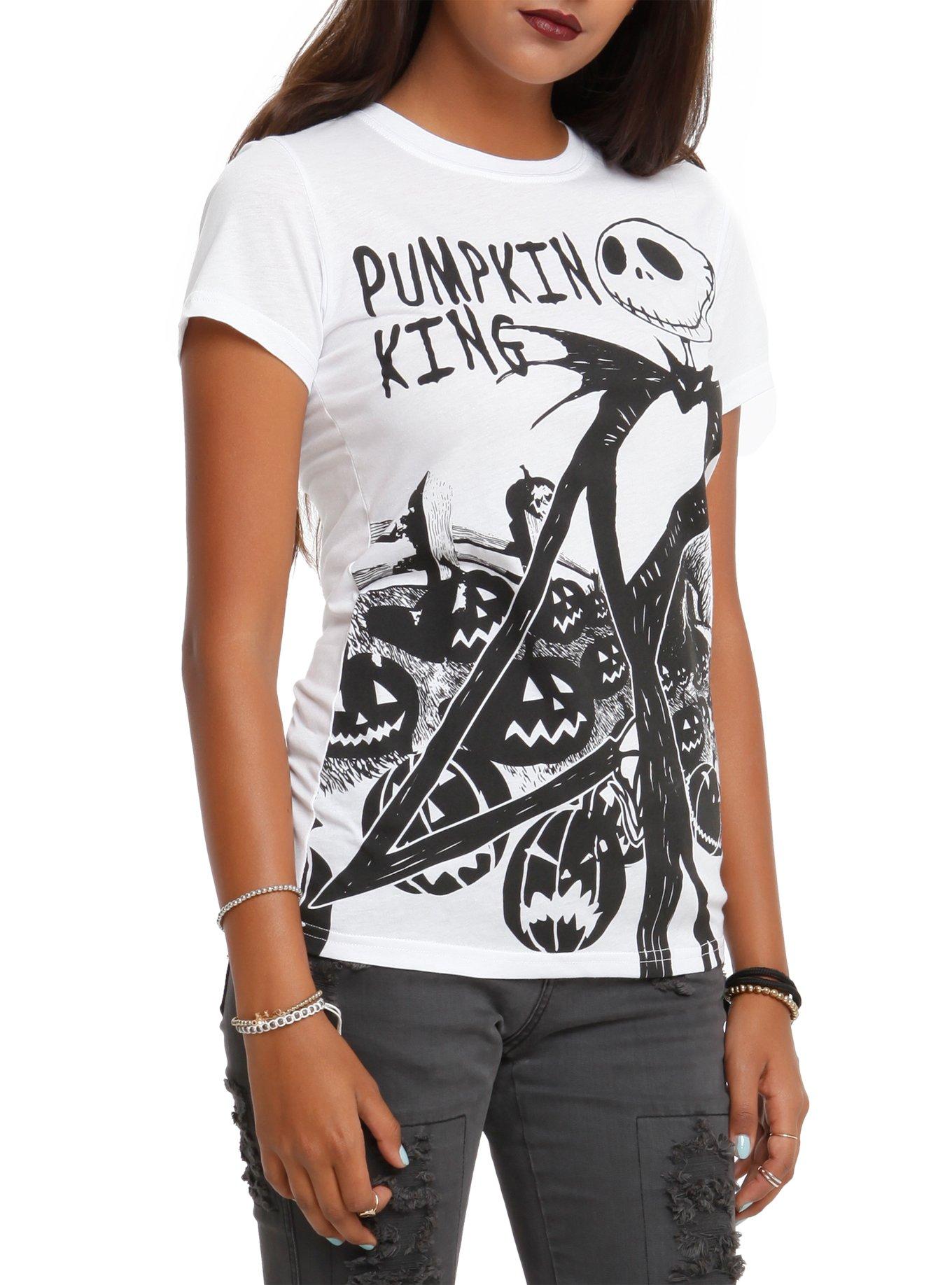 The Nightmare Before Christmas Pumpkin King Girls T-Shirt, , hi-res