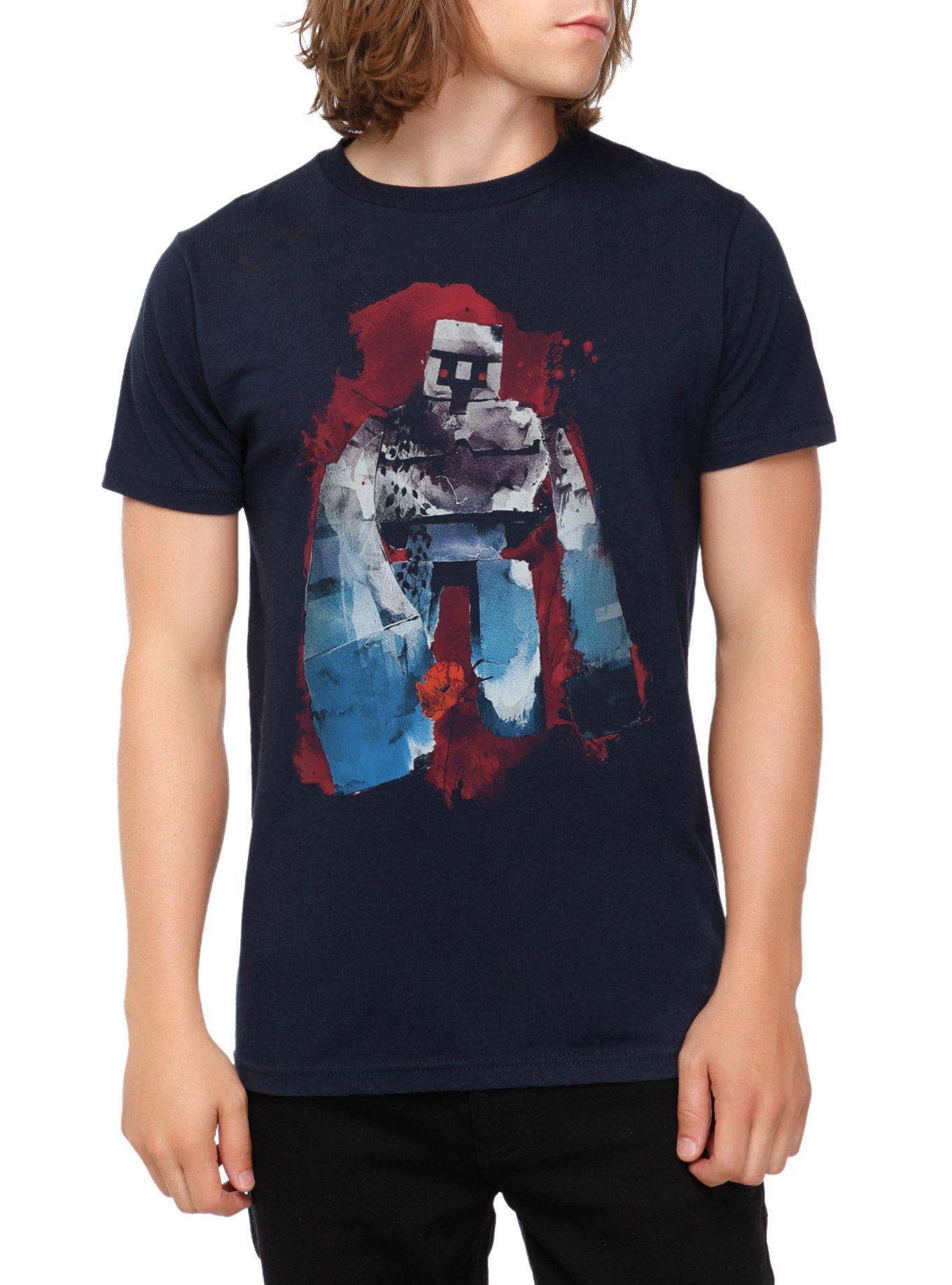 Minecraft Iron Golem T-Shirt, BLACK, hi-res