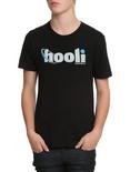 Silicon Valley Hooli Logo T-Shirt, BLACK, hi-res