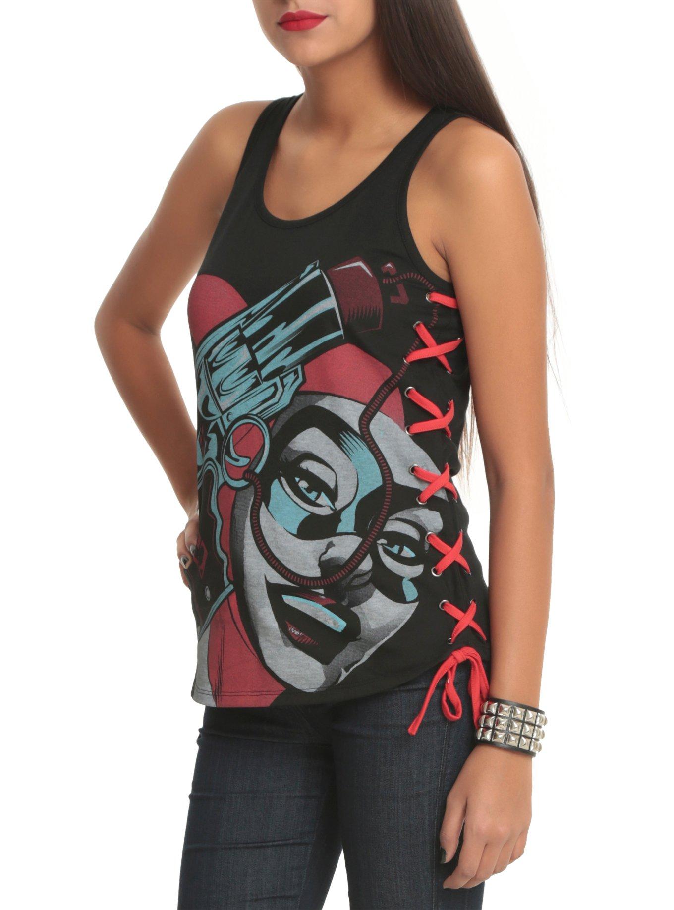 DC Comics Harleen Harley Quinn Girls Tank Top, , hi-res