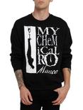 My Chemical Romance Hanged Crew Pullover, BLACK, hi-res