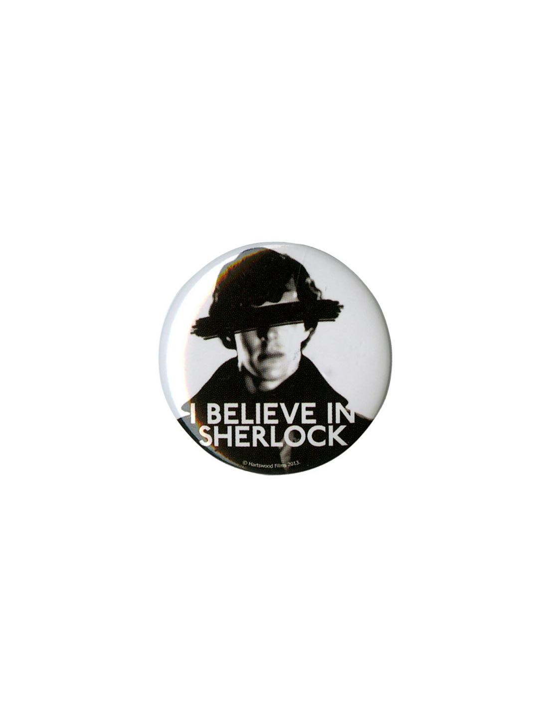 Sherlock I Believe Pin, , hi-res
