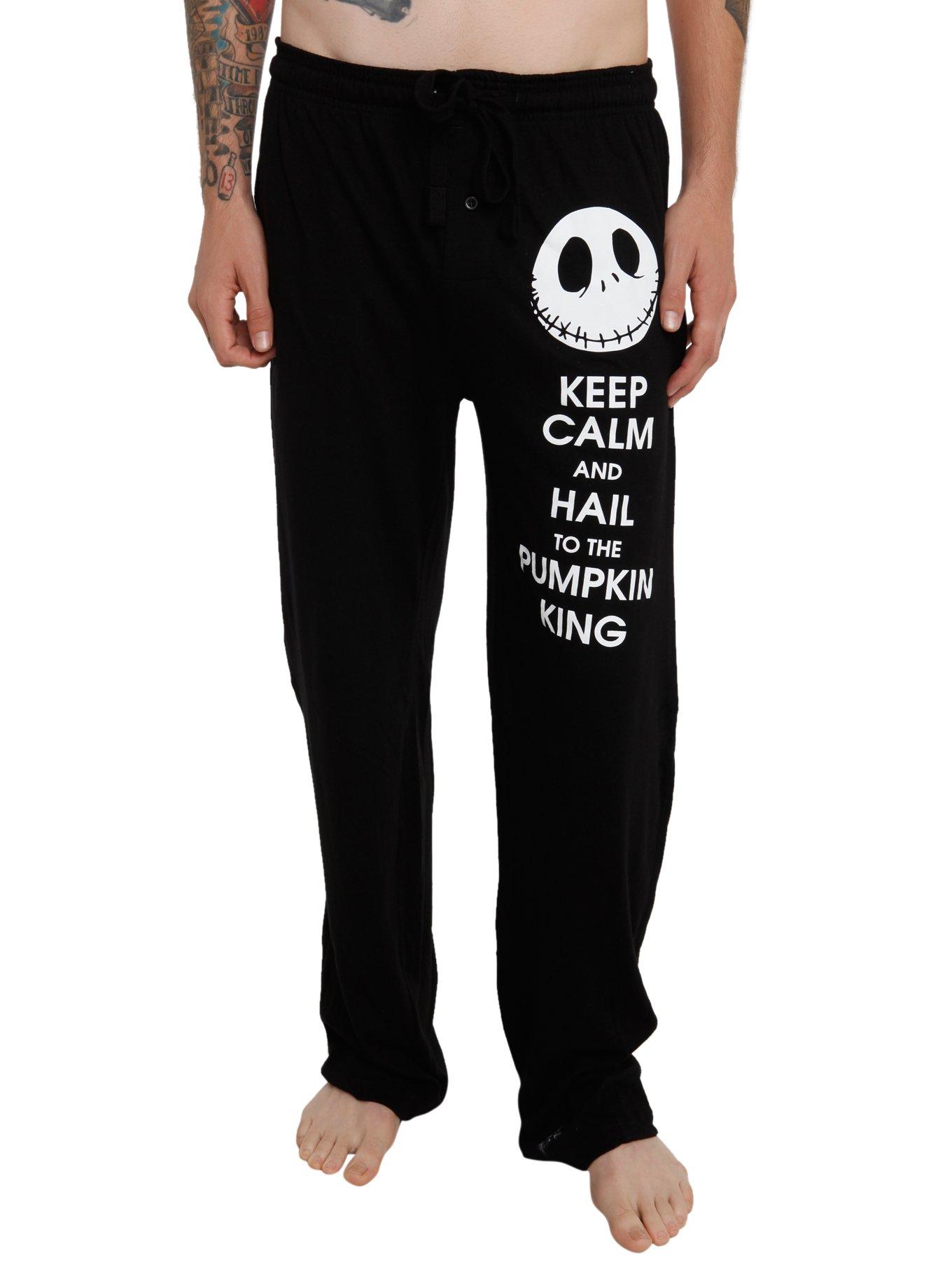 The Nightmare Before Christmas Keep Calm Men s Pajama Pants Hot