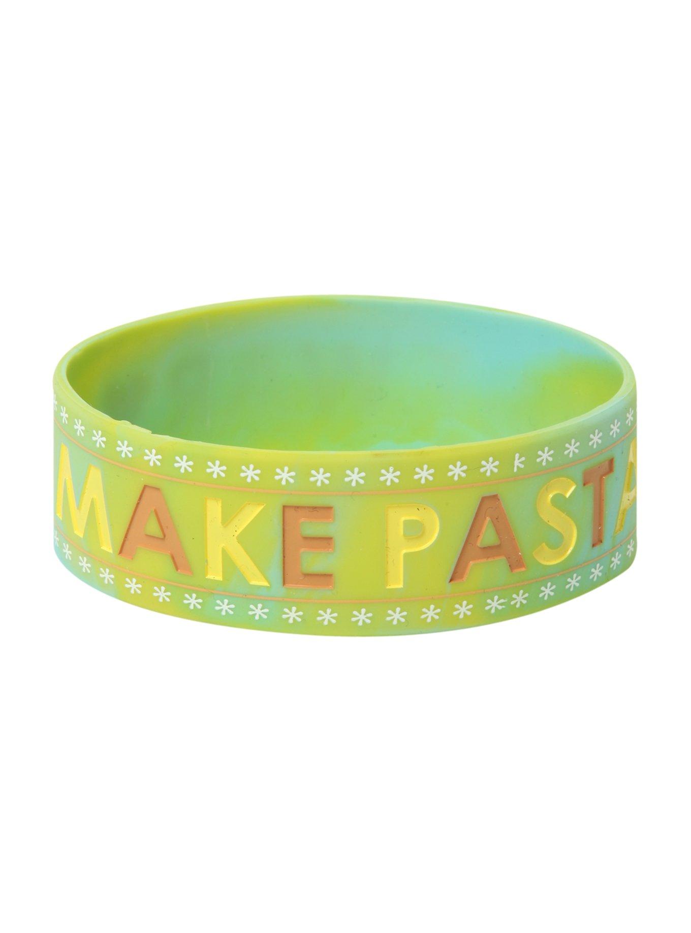 Hetalia: Axis Powers Make Pasta Not War Rubber Bracelet, , hi-res