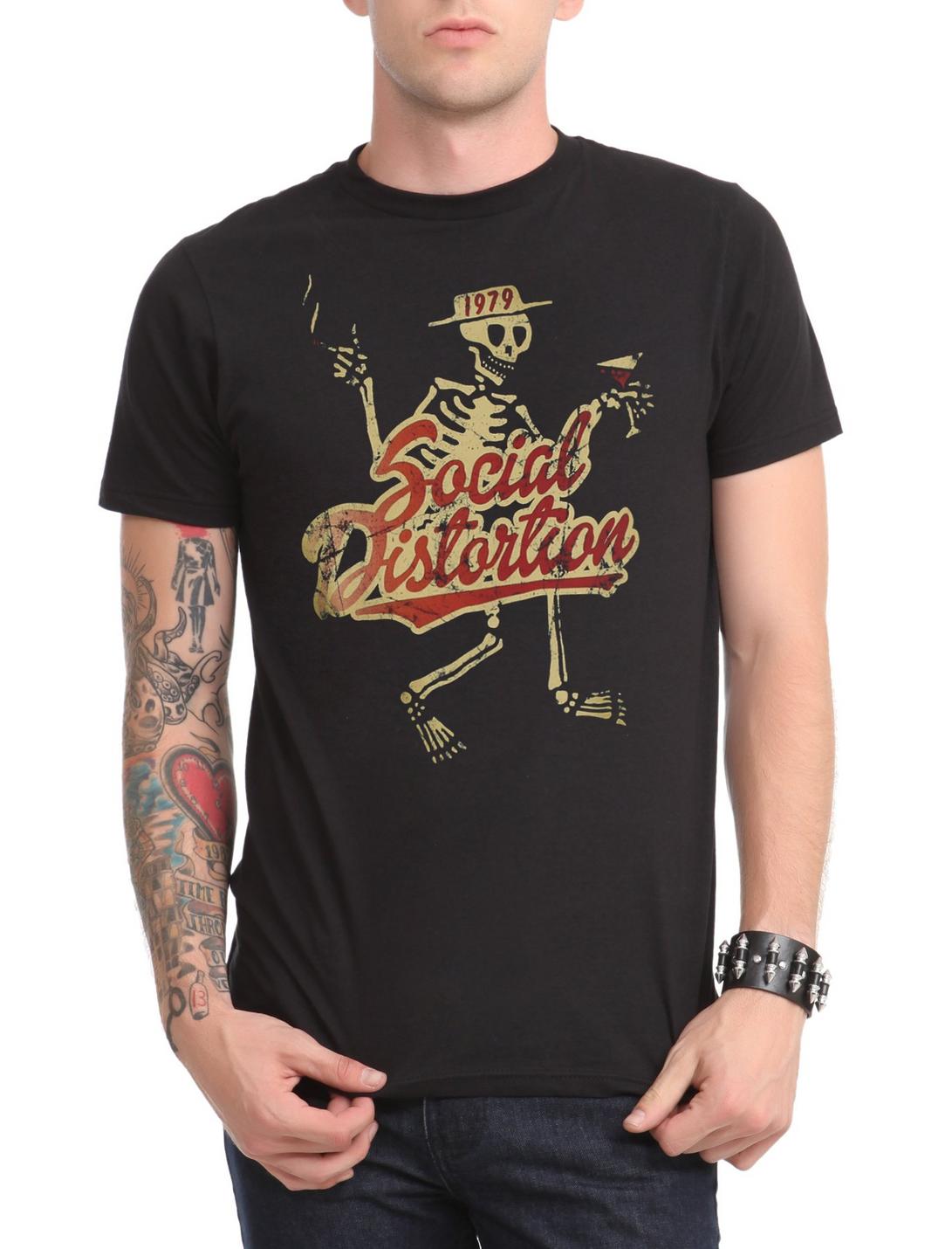 NOT Lady Social Distortion Skelly Fashion Tee 