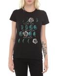 To The Moon And Back Girls T-Shirt, BLACK, hi-res
