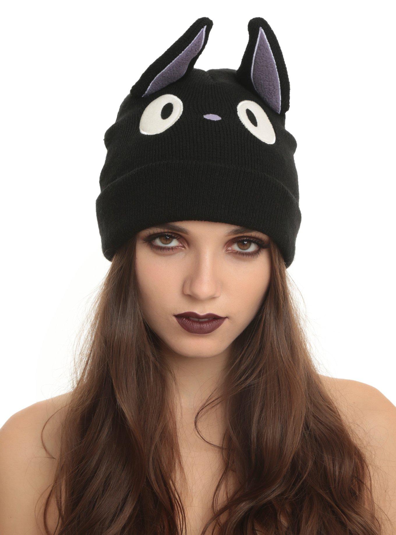 Studio Ghibli Kiki's Delivery Service Jiji Knit Watchman Beanie | Hot Topic