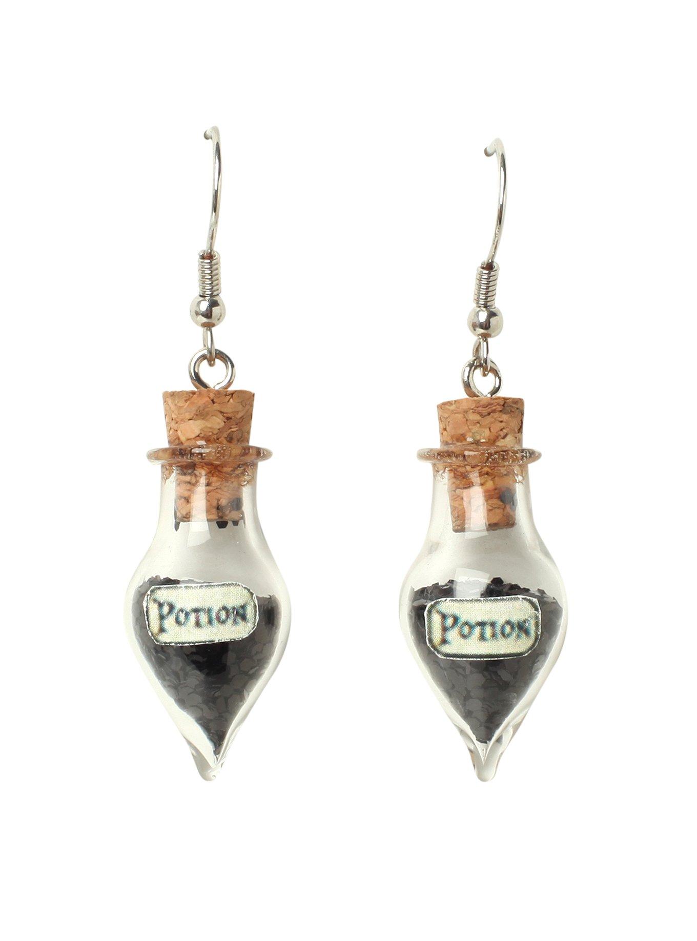 Potion Bottle Earrings, , hi-res