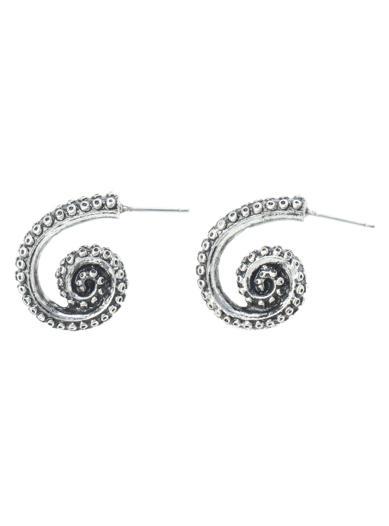 Tentacle Earrings, , hi-res