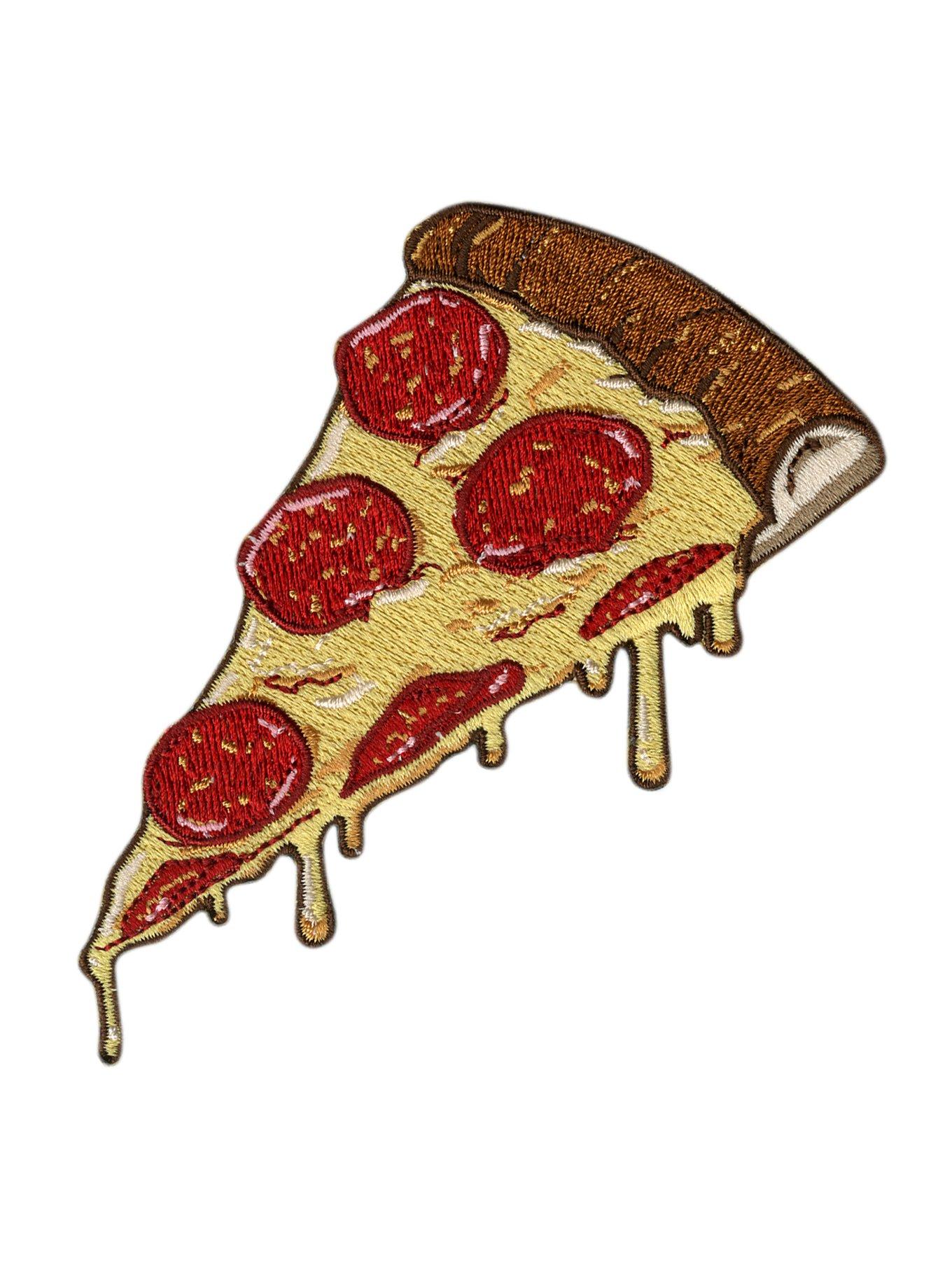 Pizza Iron-On Patch, , hi-res