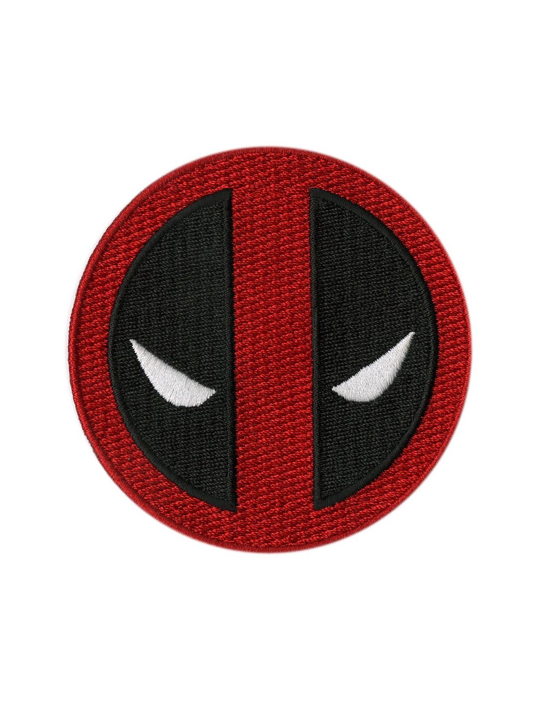 Marvel Deadpool Logo Iron-On Patch, , hi-res