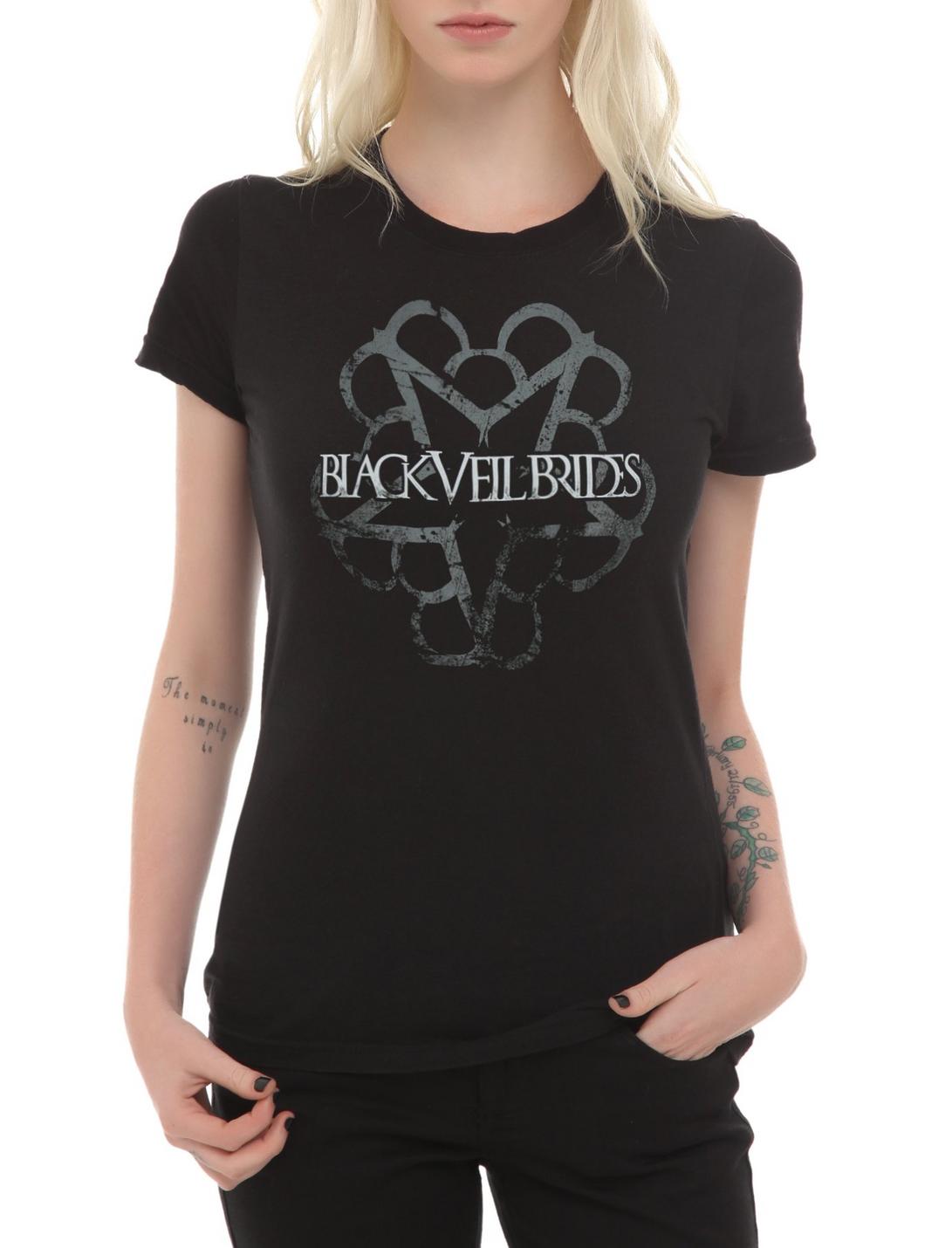 Black Veil Brides Logo Girls T-Shirt, BLACK, hi-res
