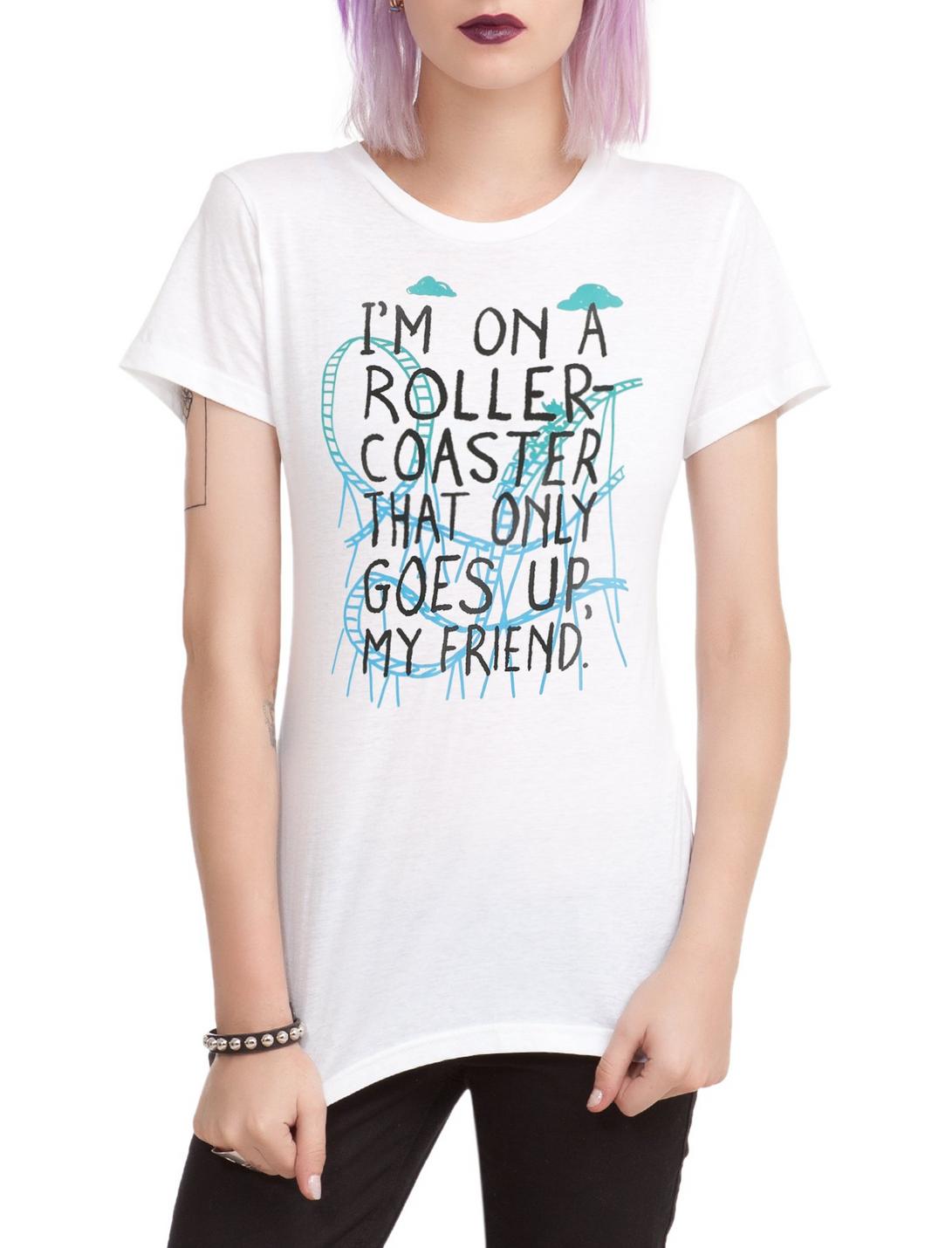 The Fault In Our Stars Roller Coaster Girls T-Shirt, BLACK, hi-res