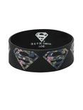 DC Comics Superman Floral Logos Rubber Bracelet, , hi-res