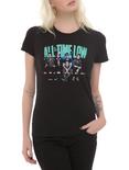 All Time Low Band Photo Girls T-Shirt, BLACK, hi-res