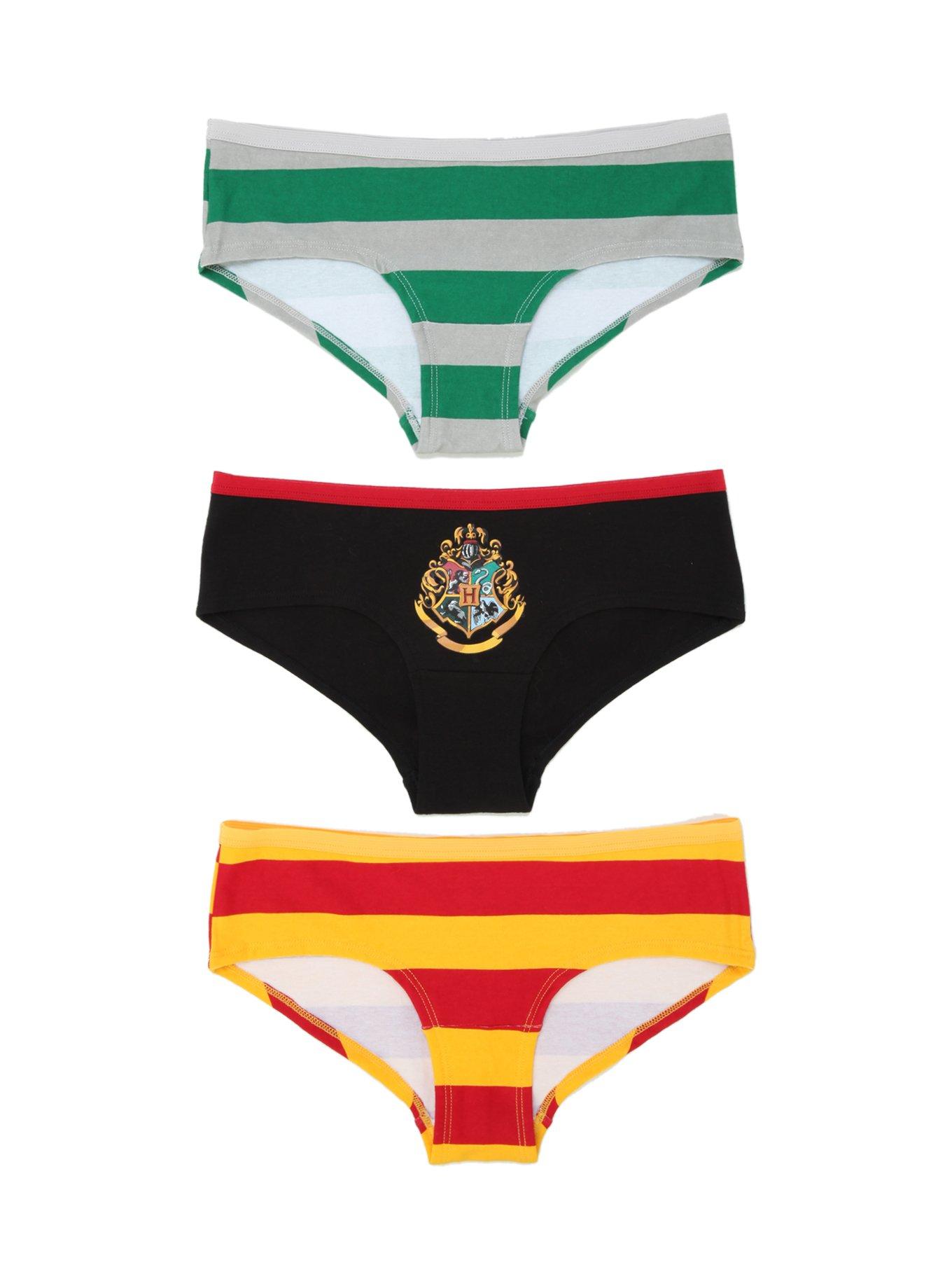 Harry Potter Classic Hot Pants 3 Pack, BLACK, hi-res
