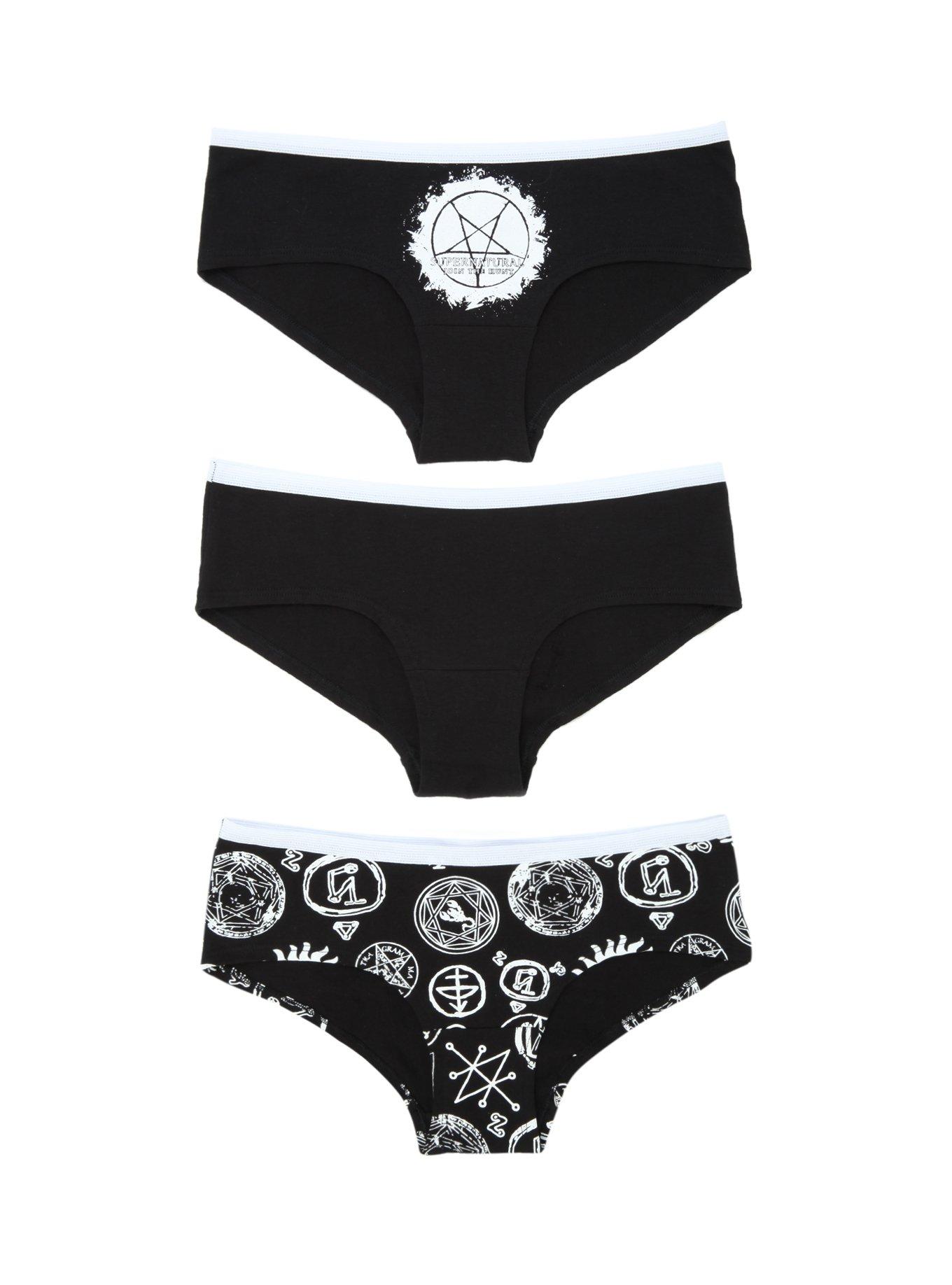 Supernatural Hot Pants 3 Pack, BLACK, hi-res