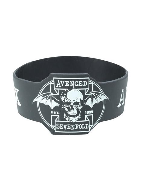 Avenged Sevenfold Orange County California Embroidered Sew-on Patch | A7X Skull American Heavy Hard Rock Music Band Logo