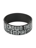 Crown The Empire Sketch Rubber Bracelet, , hi-res