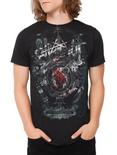 Slipknot Des Moines Blood T-Shirt, BLACK, hi-res