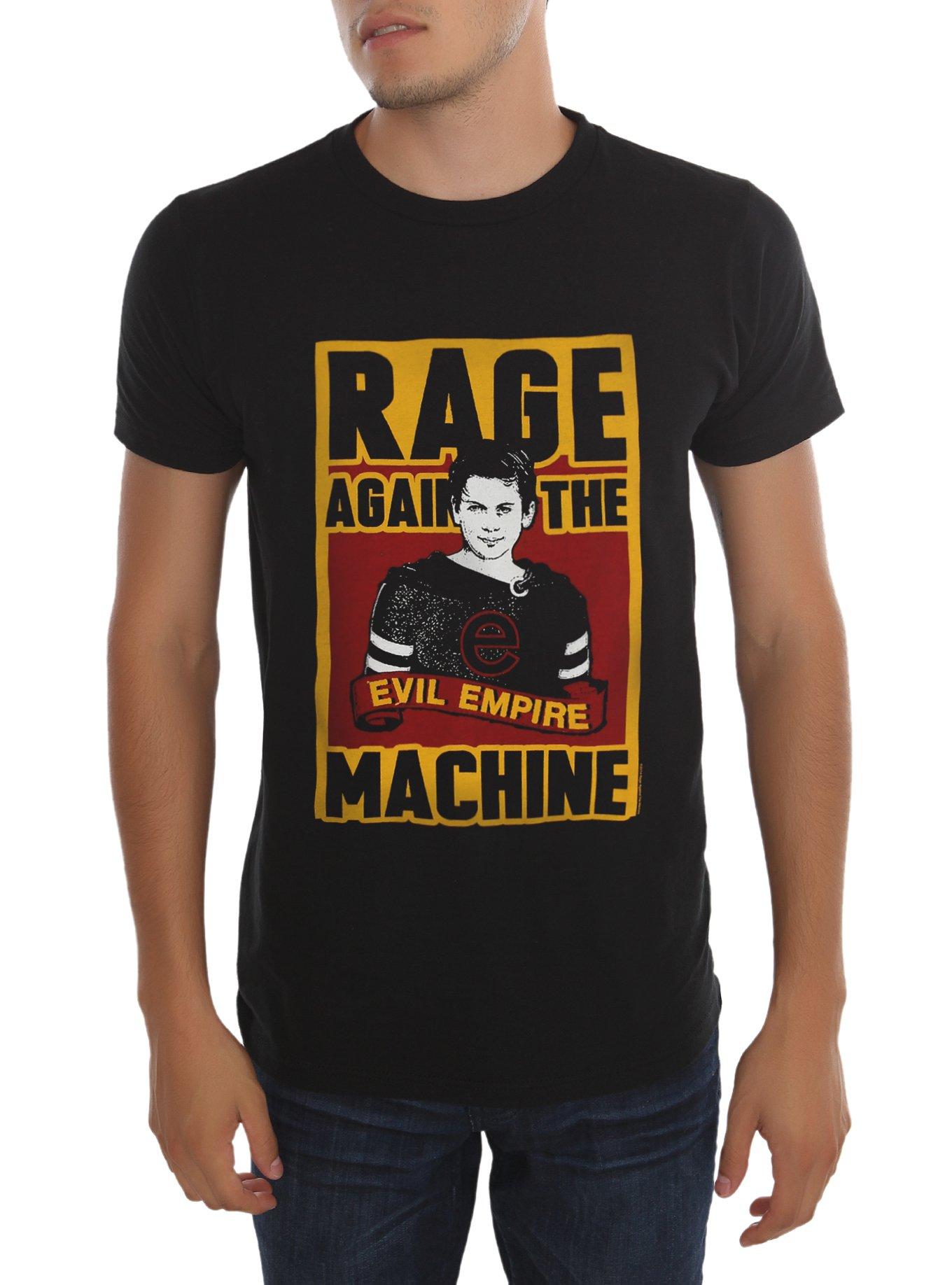 Rage Against The Machine Evil Empire T-Shirt, BLACK, hi-res