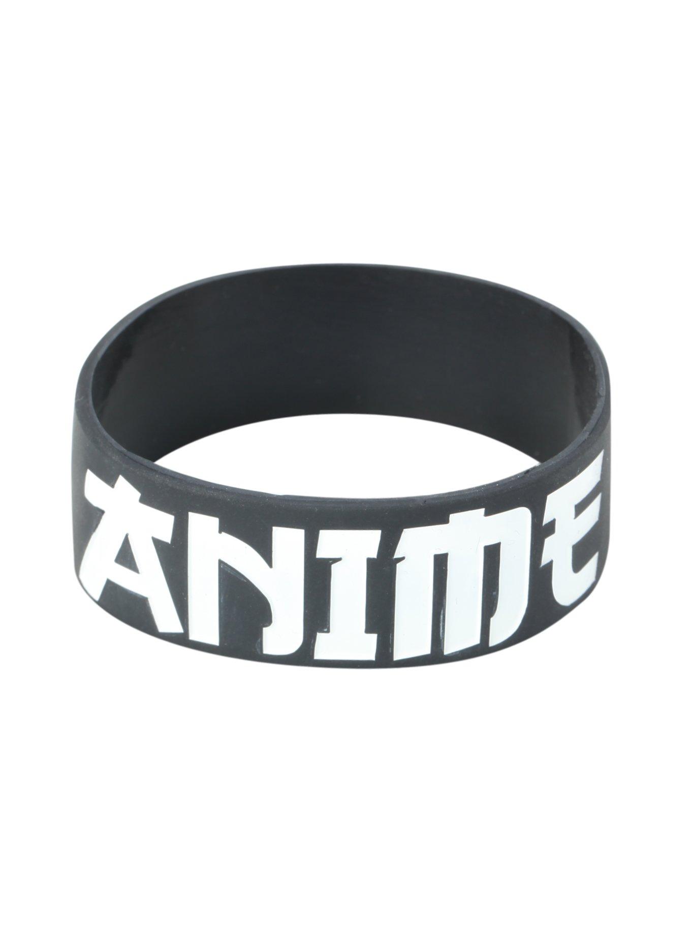I (Heart) Anime Rubber Bracelet, , hi-res
