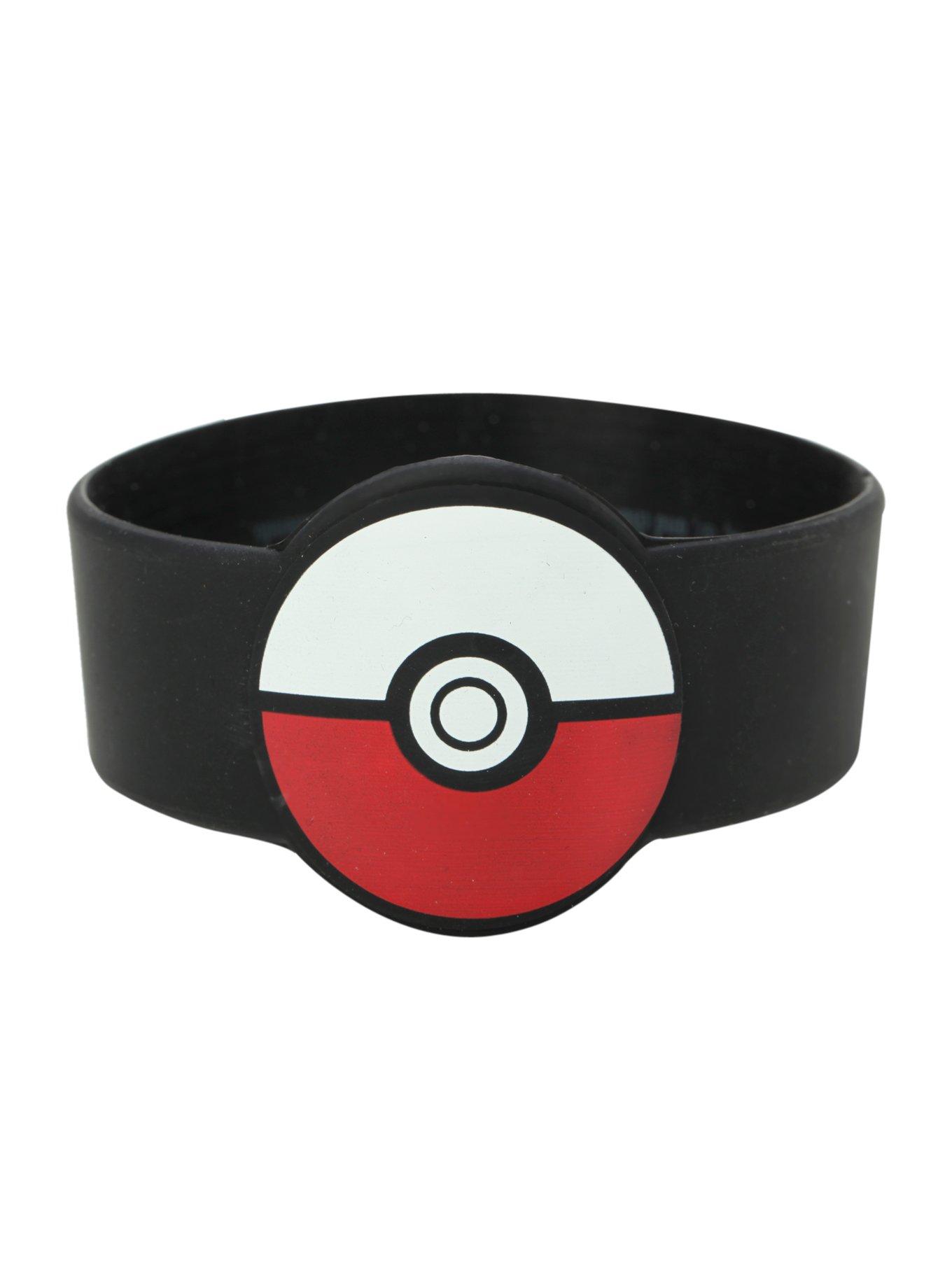 Pokemon Poke Ball Die-Cut Rubber Bracelet, , hi-res