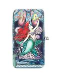 Disney The Little Mermaid Stained Glass Kisslock Hinge Wallet, , hi-res
