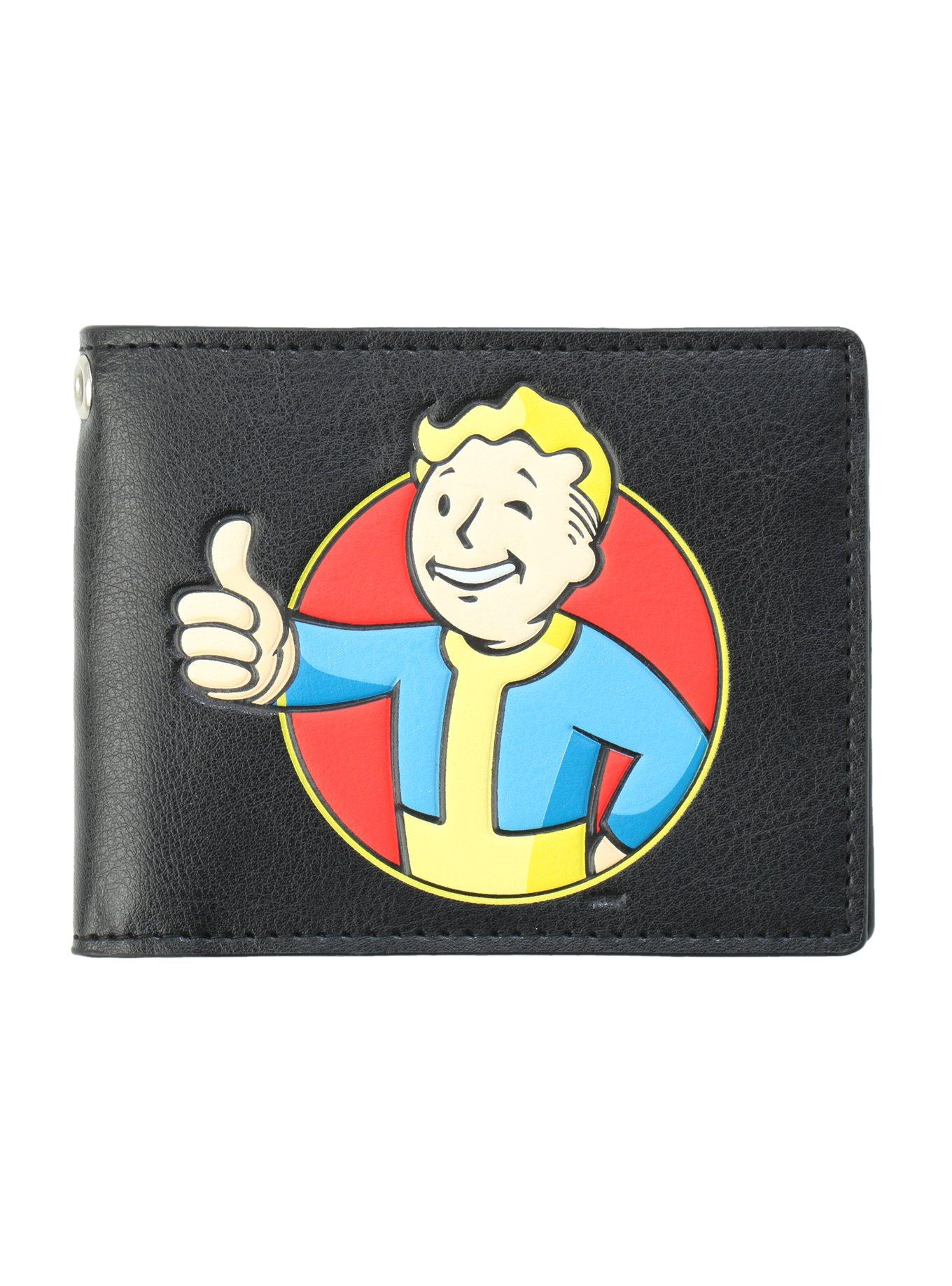Fallout Vault Boy Thumbs Up Bi-Fold Wallet, , hi-res