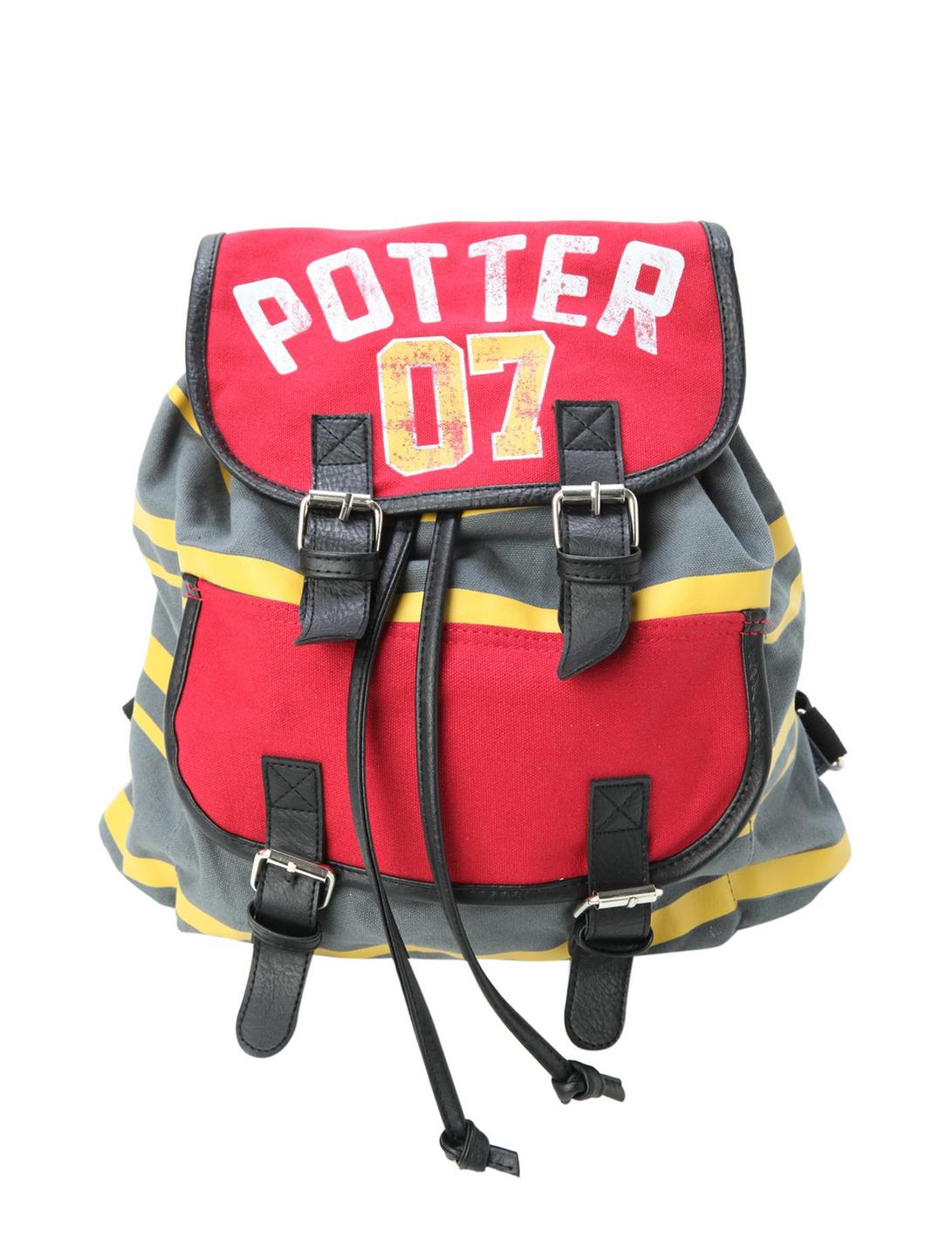 Harry Potter 07 Stripe Slouch Backpack, , hi-res