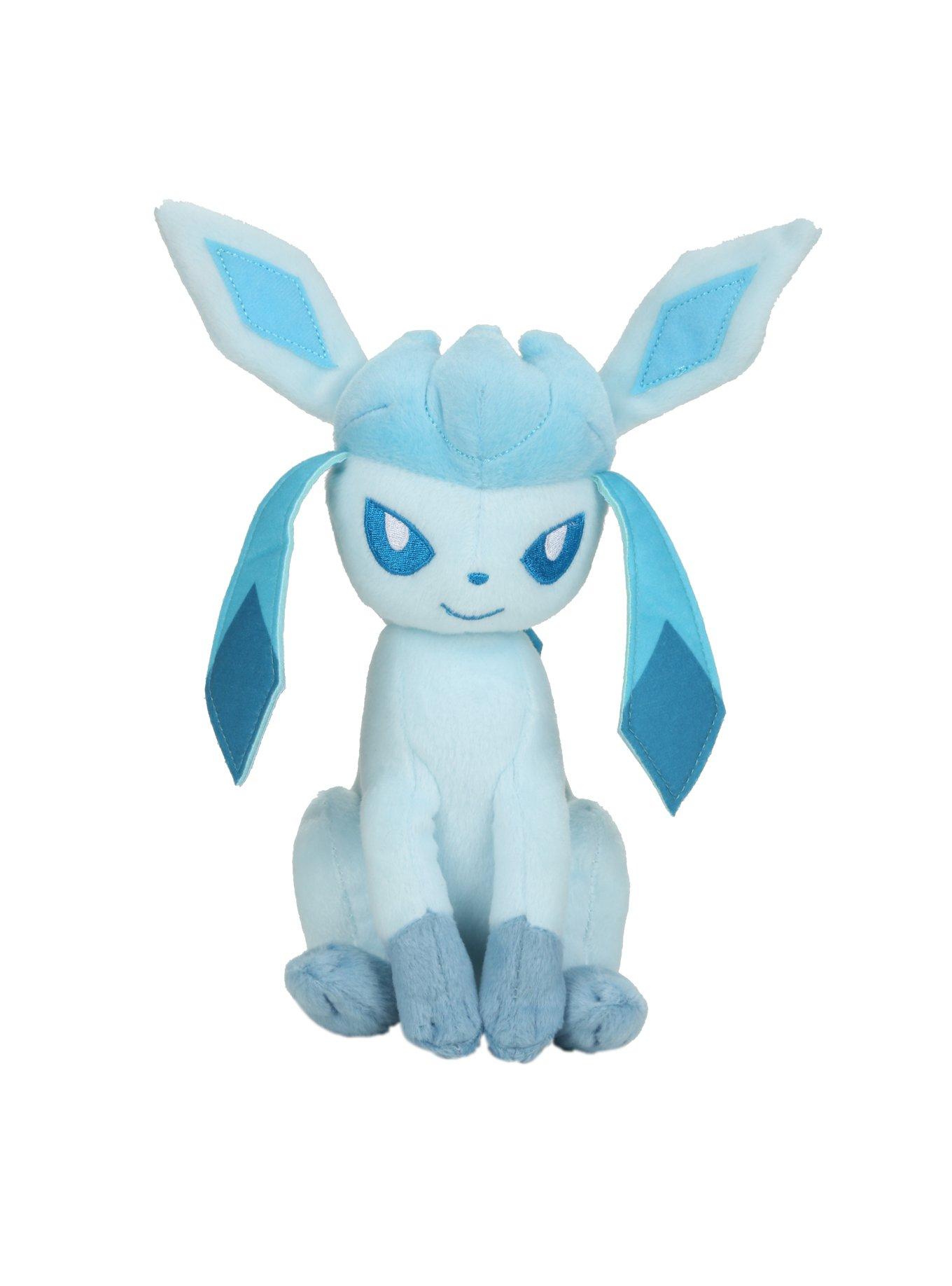 Pokemon XY Glaceon 8" Plush, , hi-res