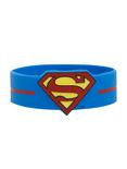 DC Comics Superman Logo Die-Cut Rubber Bracelet, , hi-res