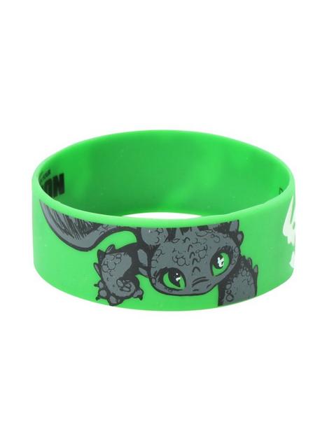 How To Train Your Dragon 2 Toothless Rubber Bracelet | Hot Topic