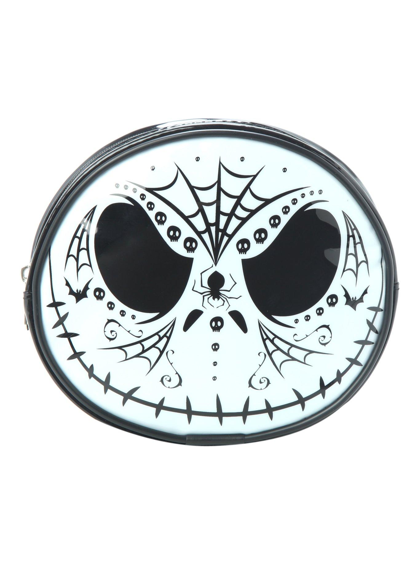 The Nightmare Before Christmas Sugar Skull Jack Cosmetic Bag, , hi-res