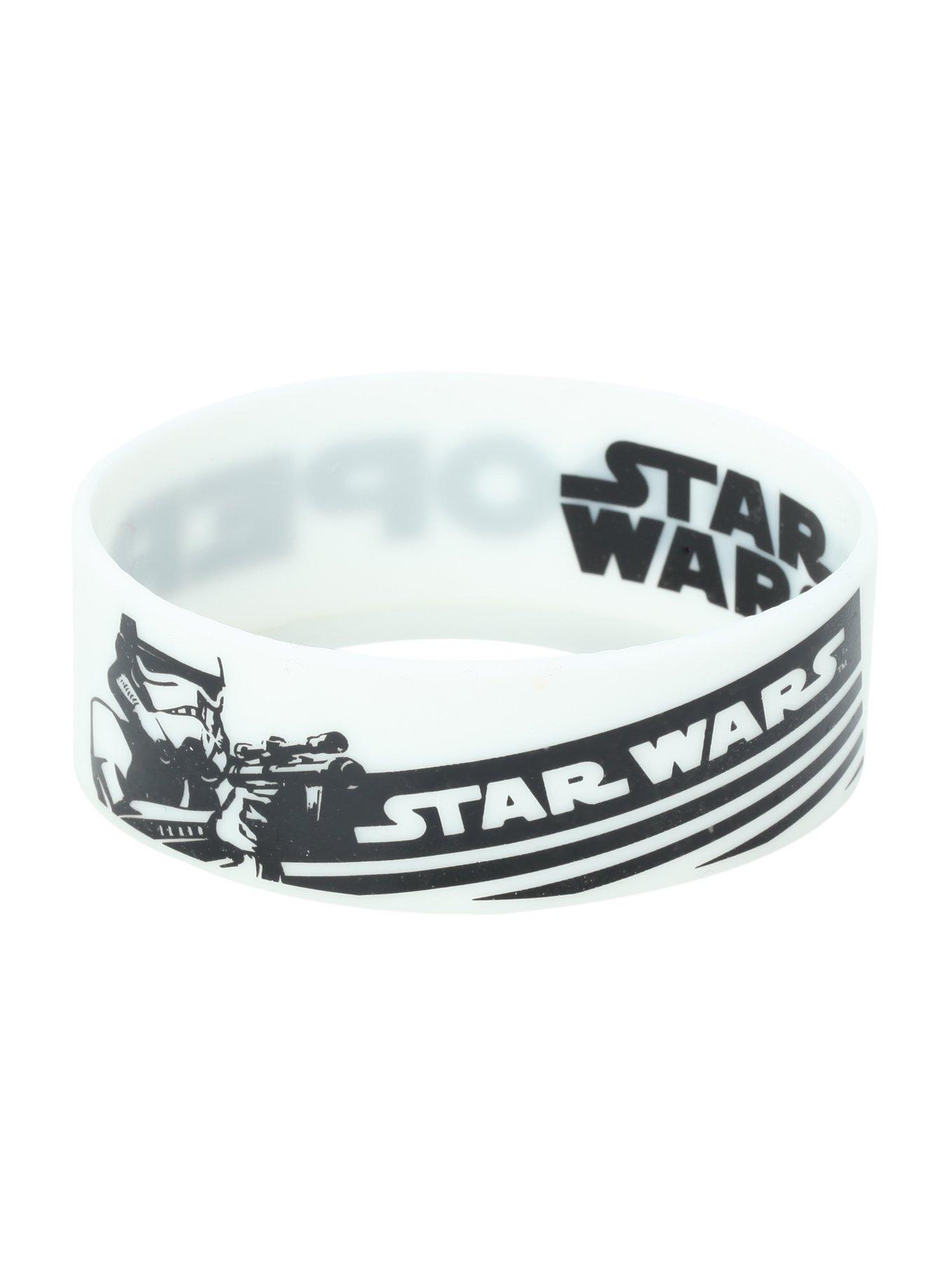 Star Wars Trooper Rubber Bracelet, , hi-res
