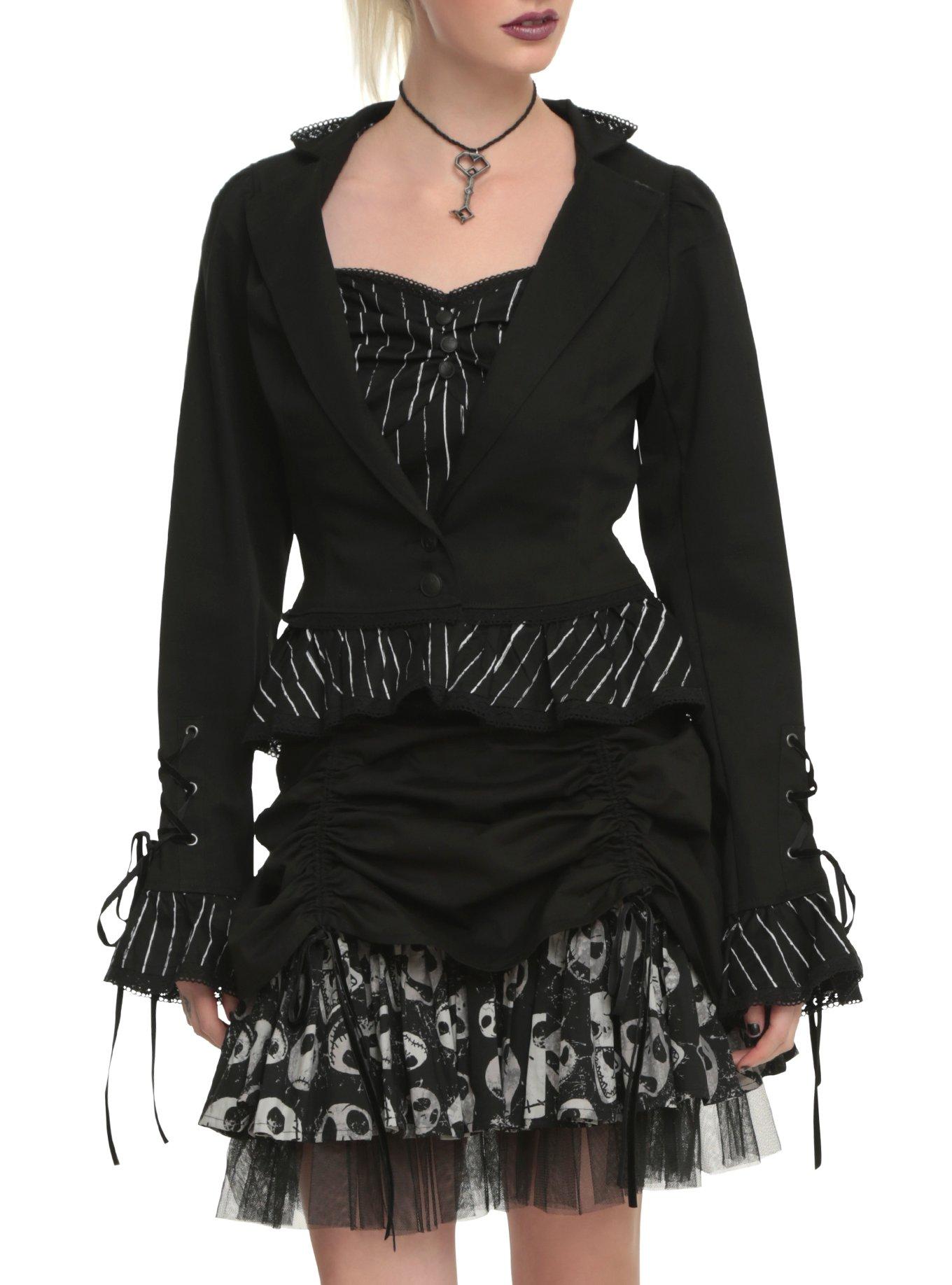 The Nightmare Before Christmas Stripe Jacket | Hot Topic