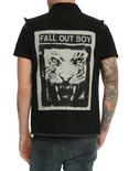 Fall Out Boy Denim Vest, BLACK, hi-res