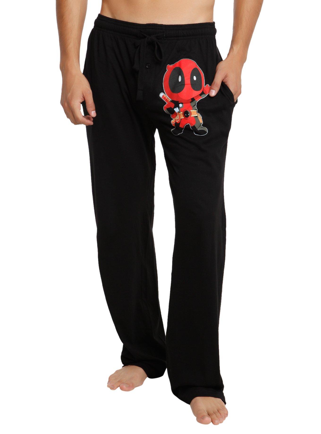 Marvel Deadpool Chibi Guys Pajama Pants | Hot Topic