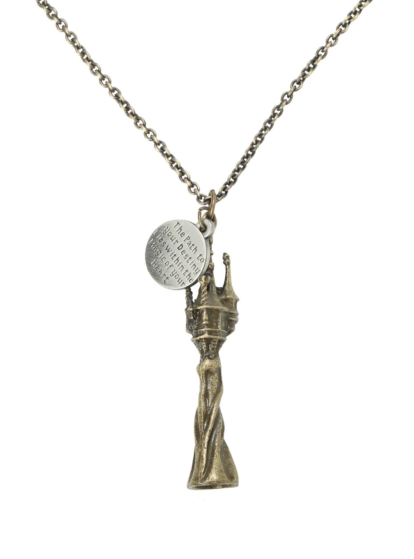 Disney Tangled Tower Necklace, , hi-res