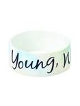 Young Wild Free Rubber Bracelet, , hi-res