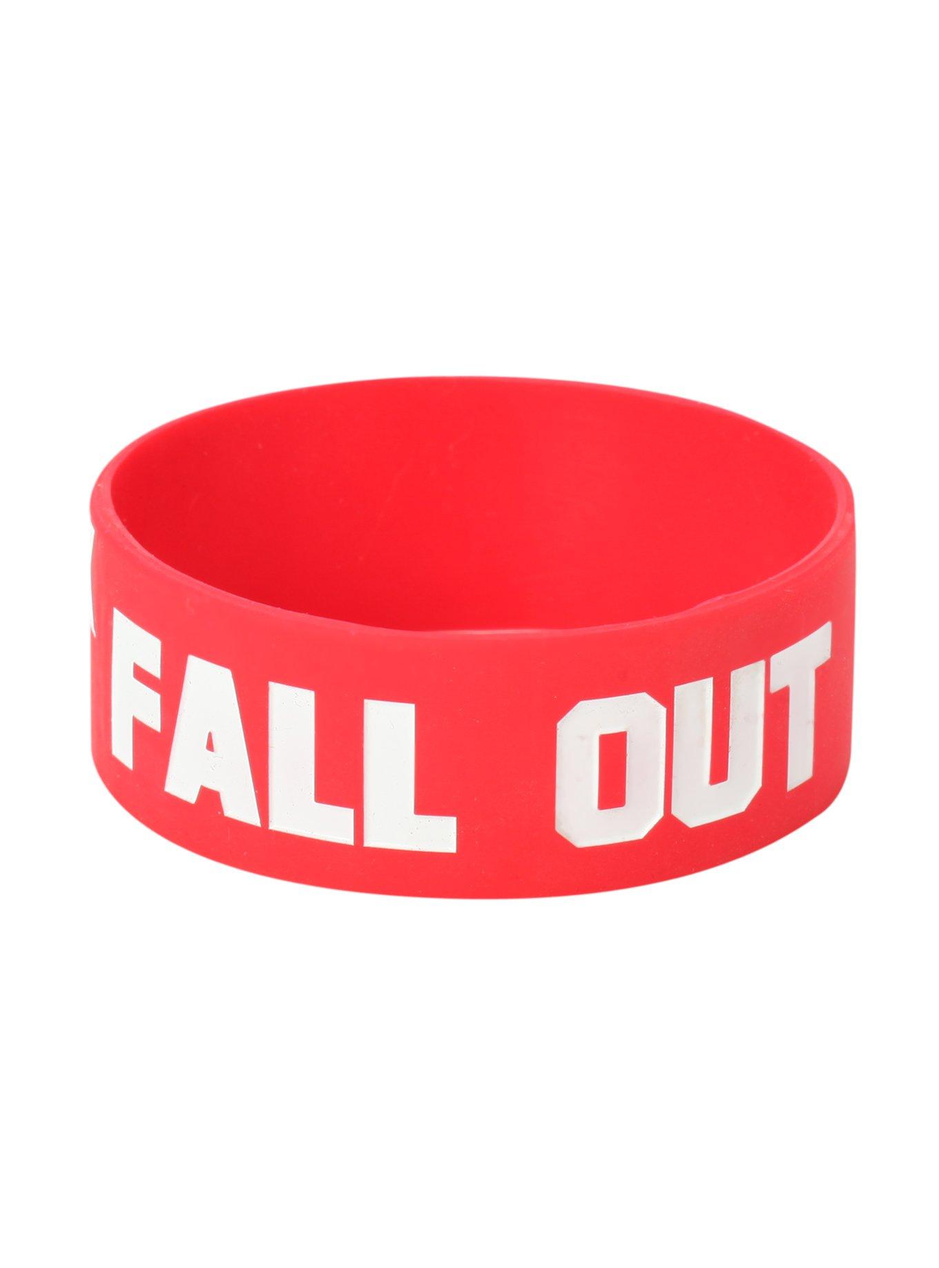 Fall Out Boy Save Rock And Roll Rubber Bracelet, , hi-res